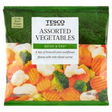 Tesco Assorted Vegetables 450 g
