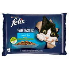 FELIX Fantastic Selection from Fishes with Vegetable 4 x 85 g