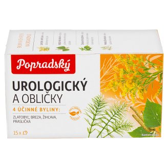 Popradský Urologický a obličky bylinný čaj 15 x 1,5 g