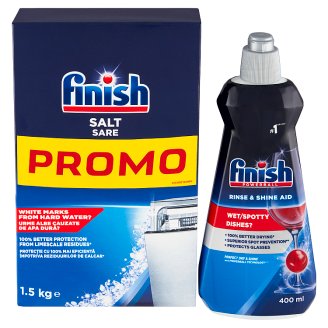 Finish Soľ do umývačky riadu a leštidlo