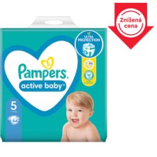 Pampers Active Baby Nappies Size 5 X64, 11kg-16kg