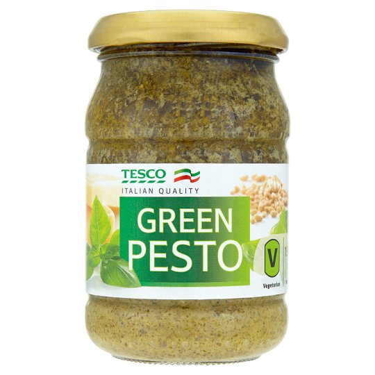 Tesco Italian Quality Pesto studená omáčka s bazalkou 190 g
