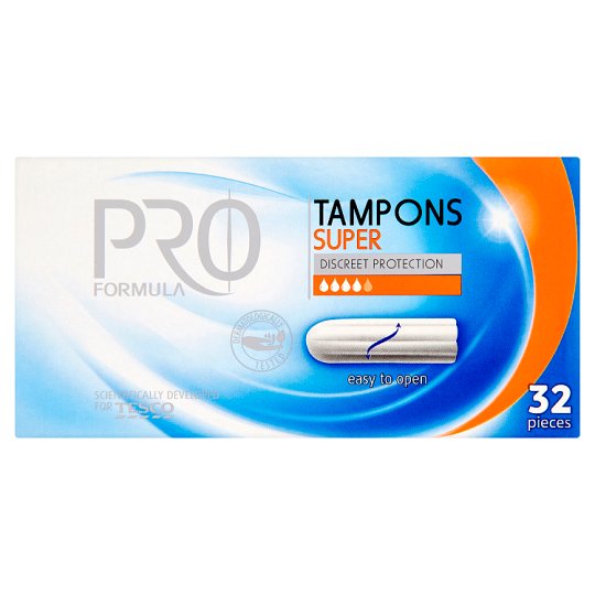 Tesco Pro Formula Super tampóny 32 ks
