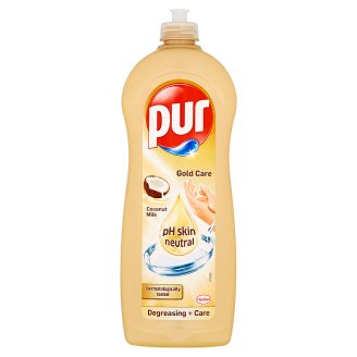Pur Gold Care prostriedok na ručné umývanie riadu Coconut Milk 700 ml