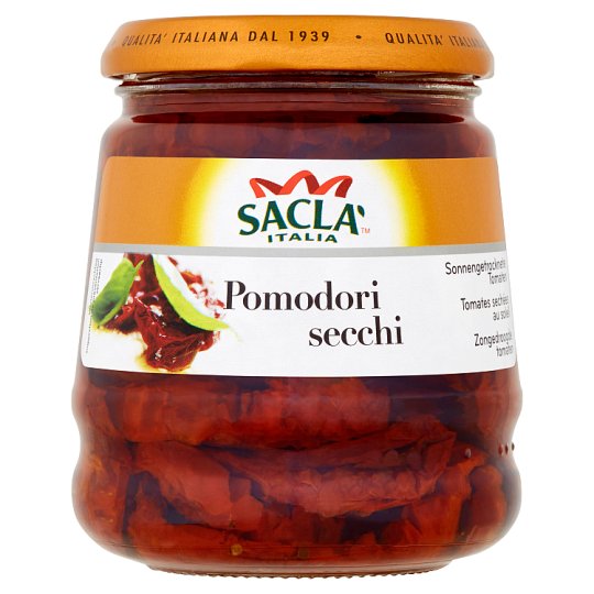 Saclà Italia Sušené paradajky na slnku ochutené v slnečnicovom oleji 280 g