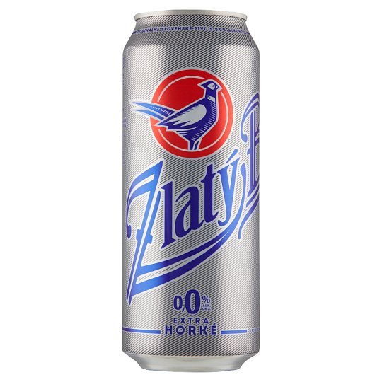Zlatý Bažant 0.0 Extra Bitter Light NonAlcoholic Beer 500 ml Tesco
