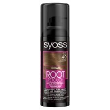 Syoss Root Retouch korektor farby na odrastené vlasy Hnedý 120 ml