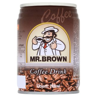Mr. Brown Nápoj s mliekom a kakaovým nálevom 240 ml