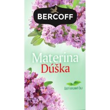 Bercoff Klember Herbal Materina dúška čistý bylinný čaj 20 x 1,5 g