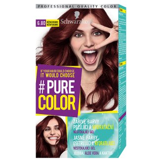Schwarzkopf Pure Color farba na vlasy Ružový Brownie 6.80