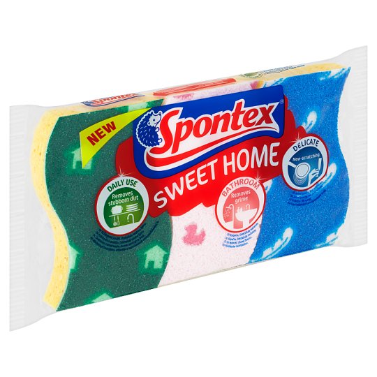 Spontex Sweet Home viskózne špongie 3 ks