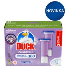 Duck Fresh Discs Toilet Cleaner Lavender Refill 2 x 36 ml (72 ml)