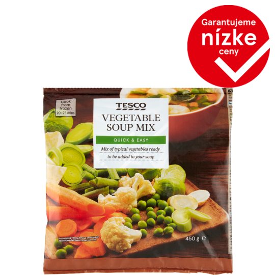 Tesco Vegetable Soup Mix 450 g Tesco Groceries
