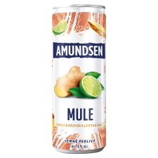 Amundsen Mule vodka & zázvor & limeta & soda 250 ml