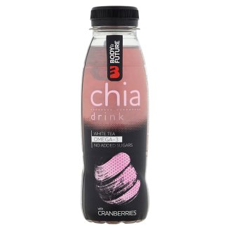Body&Future Chia, brusnica 330 ml