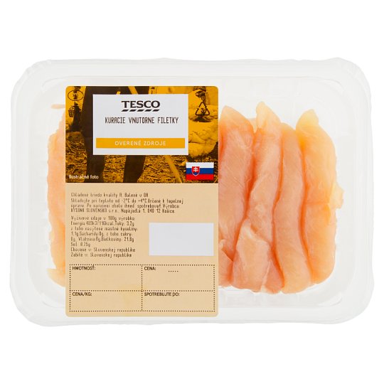 Tesco Kuracie vnútorné filetky
