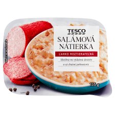 Tesco Salami Spread 135 g