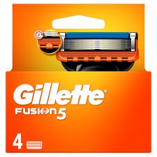 Gillette Fusion5 Náhradné Holiace Hlavice Pre Mužov, 4 ks