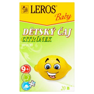 Leros Baby Detský čaj citrónik ovocný 20 x 2 g