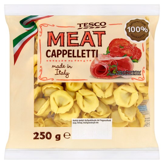 Tesco Cappelletti balíčky z vaječnej cestoviny plnené 250 g
