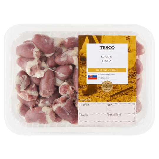 Tesco Kuracie srdcia