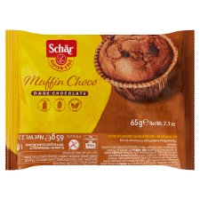 Schär Muffin Choco Gluten Free Cocoa Sponge Cake 65 g