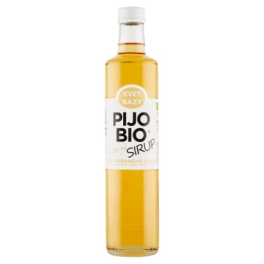 Pijo Bio 100% Elderberry Flower Syrup 500 ml