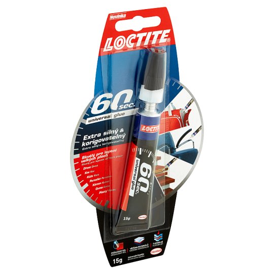 Loctite 60s Universal Glue 15 g Tesco Groceries