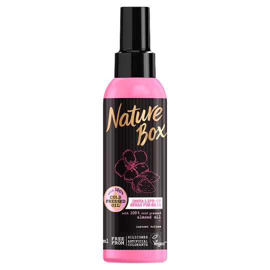 Nature Box okamžitý lift-up sprej Almond Oil 150 ml