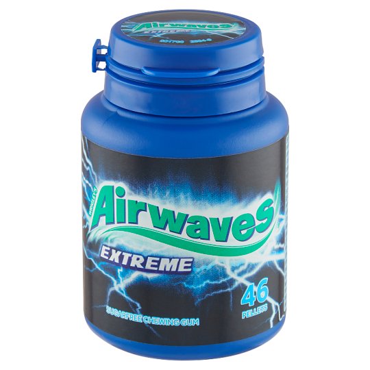 Wrigley's Airwaves Extreme Sugar Free Chewing Gum (14g) (Pack of 5)