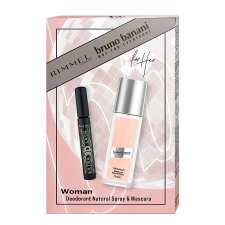 bruno banani WOMAN DNS + Rimmel mascara Extra 3D Lash