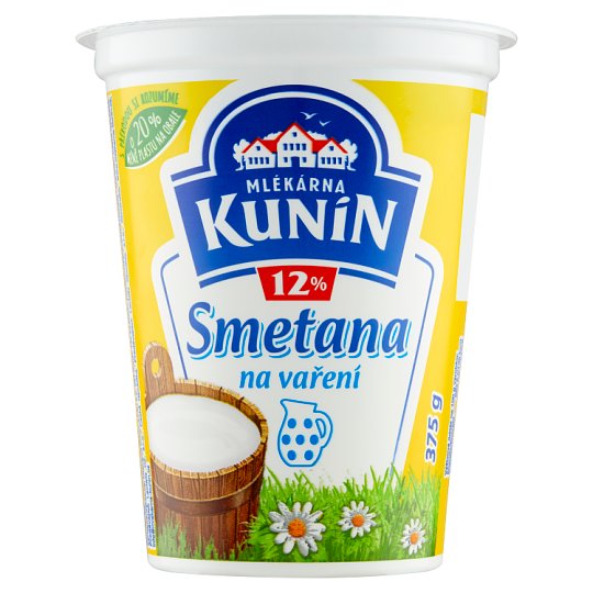 Mlékárna Kunín Smotana 12% 375 g