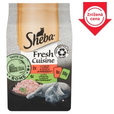 Sheba Fresh Cuisine Complete Wet Food for Adult Cats 6 x 50 g (300 g)