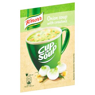 Knorr Cup a Soup Cibuľová instantná polievka s krutónmi 17 g